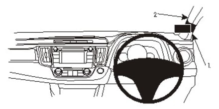 ProClip for Toyota RAV 4 13-18 (RHD)
