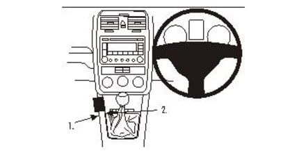 ProClip for Volkswagen Jetta 06-10 (RHD)
