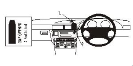 ProClip for BMW 7-series E38 94-01 (RHD)