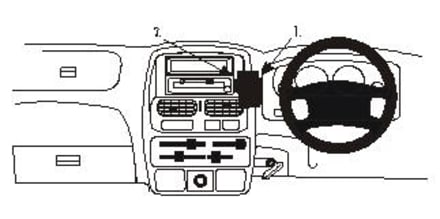ProClip for Nissan King Cab 00-06 (RHD)