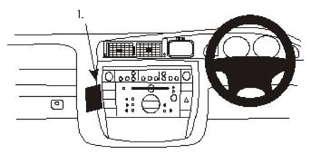 ProClip for Opel Omega 00-05 (RHD)