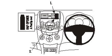 ProClip for Toyota RAV 4 06-12 (RHD)