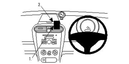 ProClip for Opel Agila 08-15 (RHD)