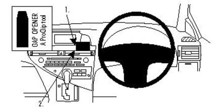ProClip for Lexus RX Series 10-15 (RHD)