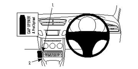 ProClip for Citroen C3 10-16 (RHD)