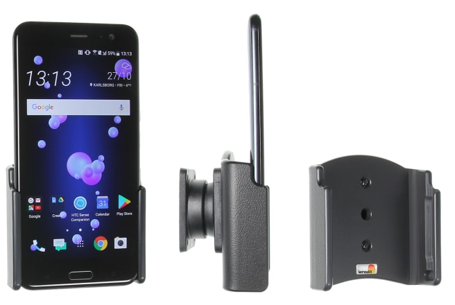 Passive holder with tilt swivel for HTC U11