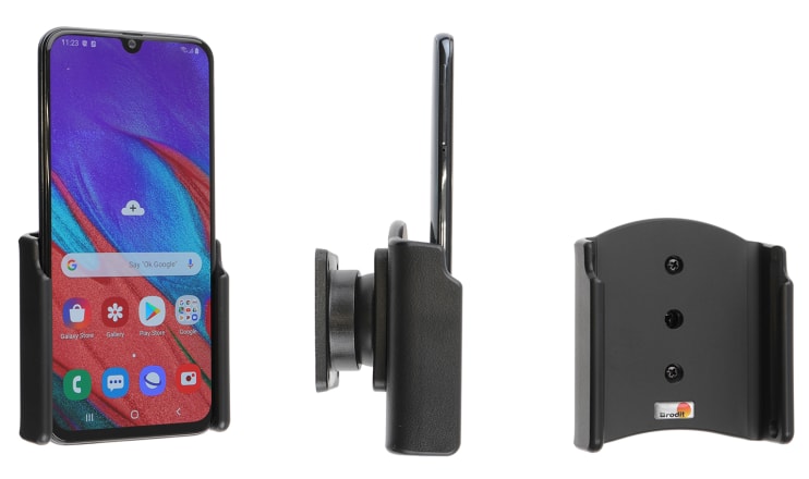 Passive holder with tilt swivel for Samsung Galaxy A40 (SM-A405)