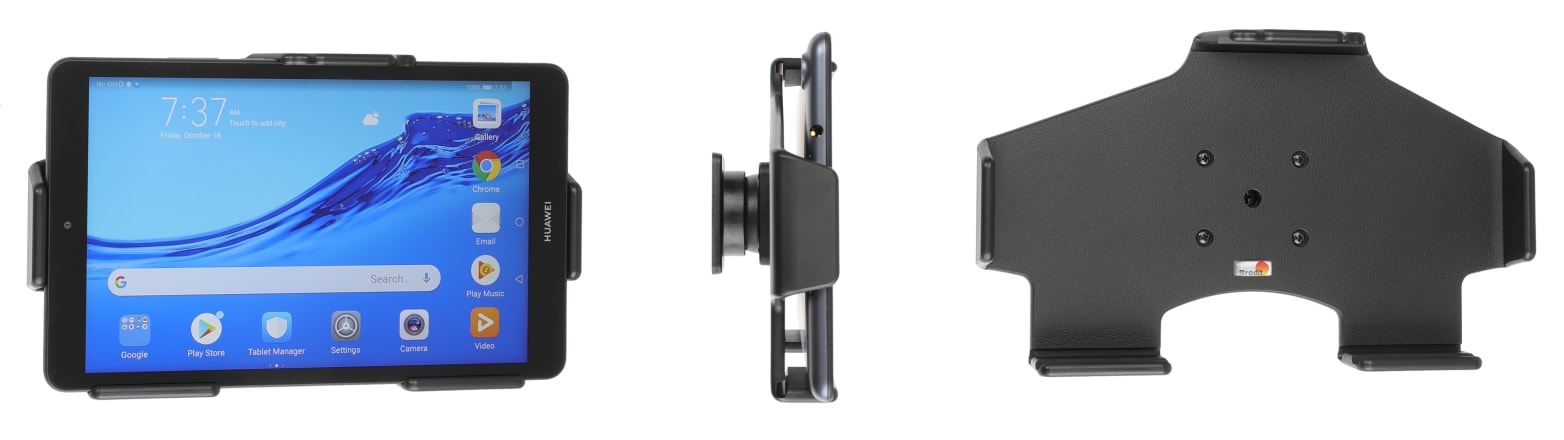 Passive holder with tilt swivel for Huawei MediaPad M5 Lite 8