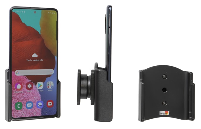 Passive holder with tilt swivel for Samsung Galaxy A51 SM-A515F/DSN