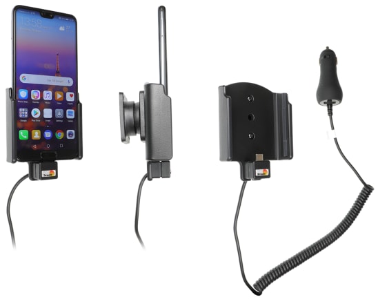 Active holder with cig-plug for Huawei P20