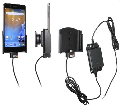 Active holder for fixed installation for Nokia 8