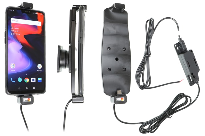 Active holder for fixed installation for OnePlus 6