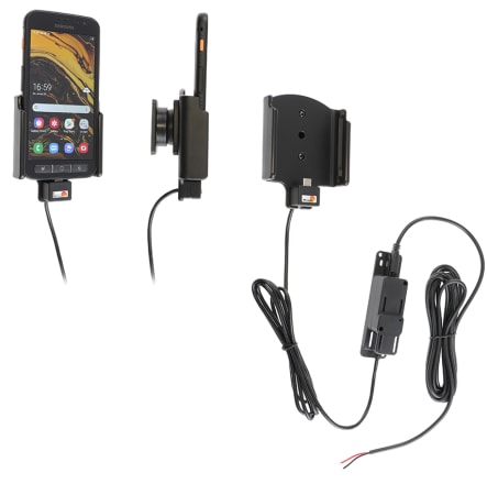 Active holder for fixed installation for Samsung Galaxy XCover 4s