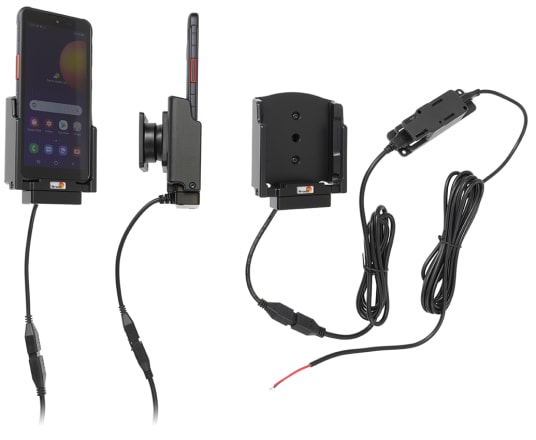 Active holder for fixed installation for Samsung Galaxy Xcover 5