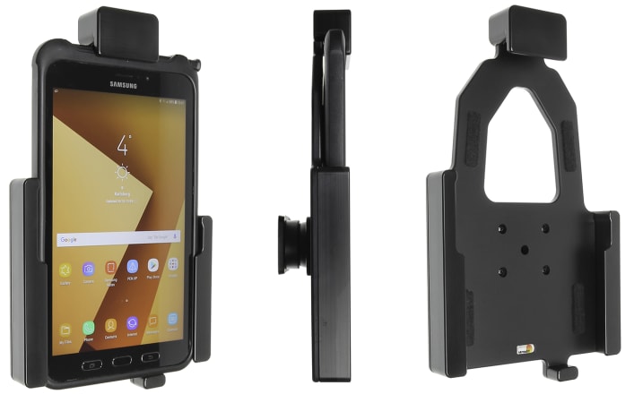 Holder with spring-lock for Samsung Galaxy Tab Active 3 SM-T570/SM-T575
