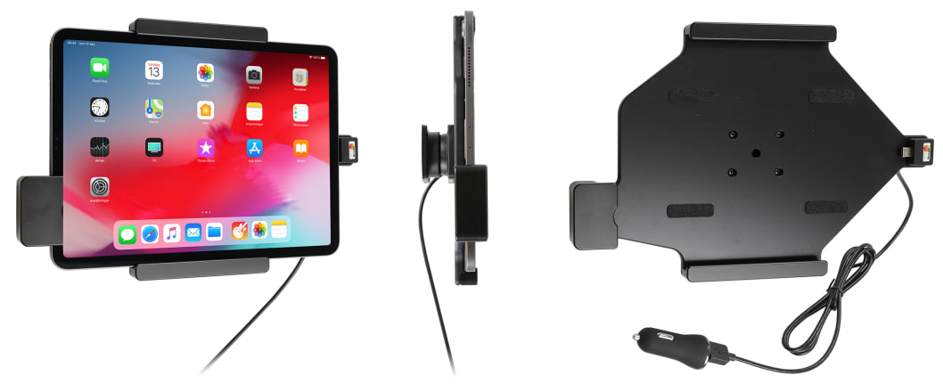 Holder with spring-lock for Apple iPad Air 5th Gen (A2588, A2589, A2591)