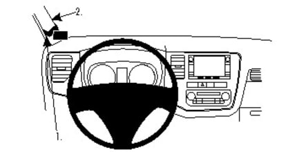 ProClip for Mitsubishi Outlander 13-21 (LHD)