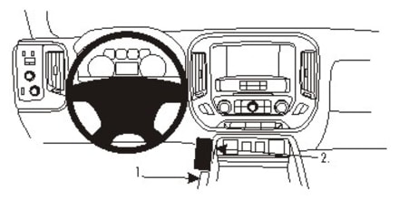 ProClip for Chevrolet Silverado 2500/3500 Series 15-19 (LHD)