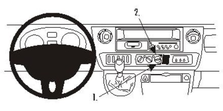 ProClip for Renault Master 04-10 (LHD)