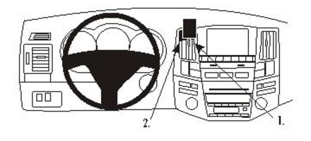ProClip for Lexus RX Series 04-09 (LHD)