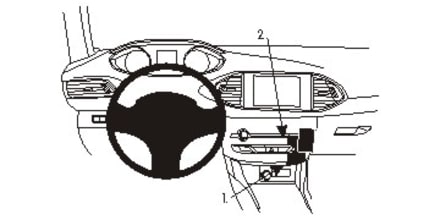 ProClip for Peugeot 308 14-21 (LHD)