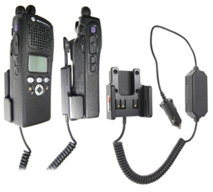 Active holder with cig-plug for Motorola XTS-3000