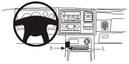 ProClip for Cadillac Escalade 03-06 (LHD)