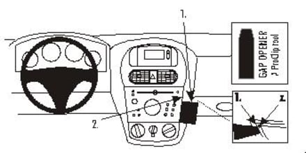 ProClip for Opel Corsa 01-06 (LHD)