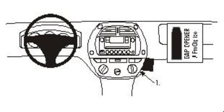 ProClip for Toyota RAV 4 01-03 (LHD)