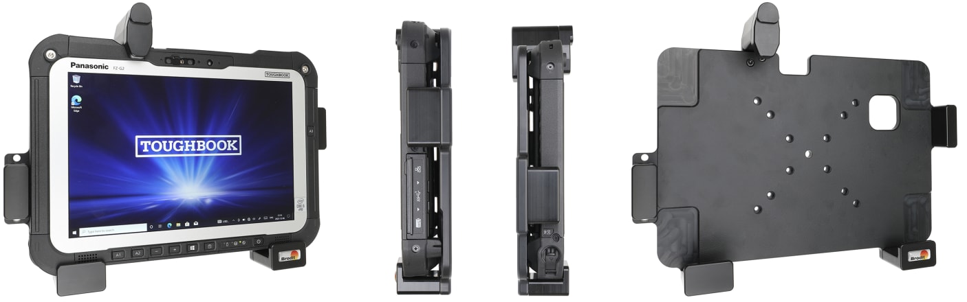 Holder with spring-lock for Panasonic Toughbook FZ-G2