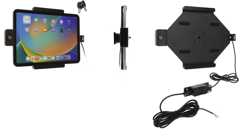 Holder with key-lock for Apple iPad 10th Gen (A2696, A2757, A2777)