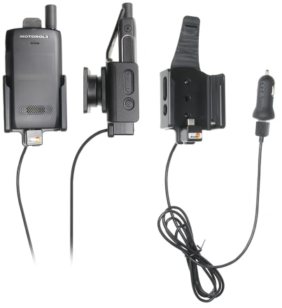 Active holder with USB-cable and cig-plug adapter for Motorola ST7000