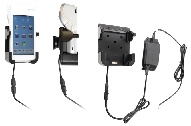 Active holder for fixed installation for myPOS a920 3G