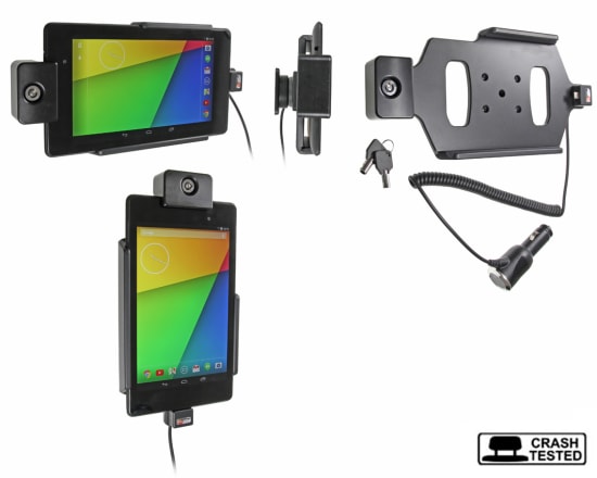 Holder with key-lock for Asus Google Nexus 7 (2013)