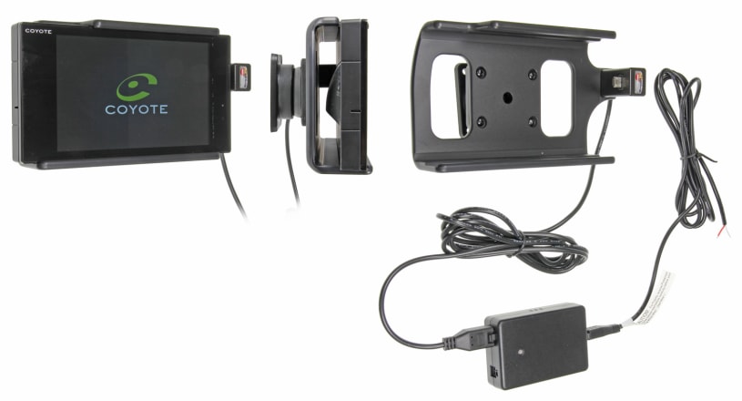 Active holder for fixed installation for Coyote Nav