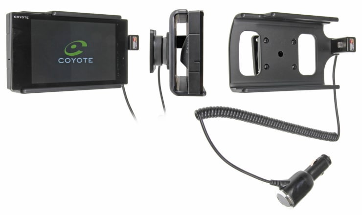 Active holder with cig-plug for Coyote Nav