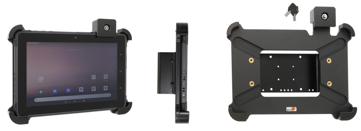 Holder with key-lock for Pokini Tab Z10