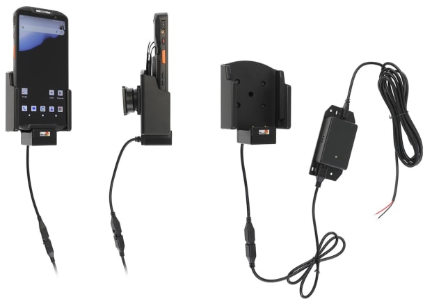 Active holder for fixed installation for Point Mobile PM84