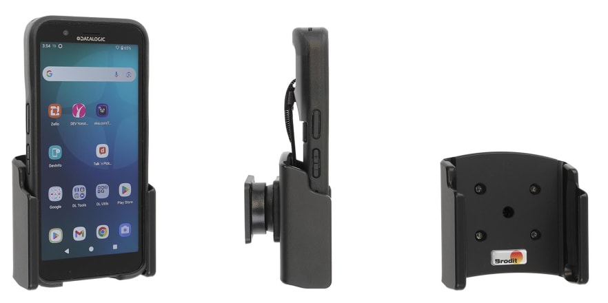 Passive holder with tilt swivel for Datalogic Memor 17