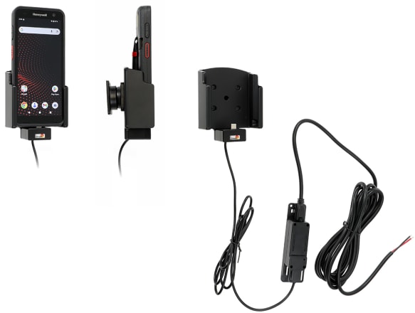 Active holder for fixed installation for Honeywell CT70