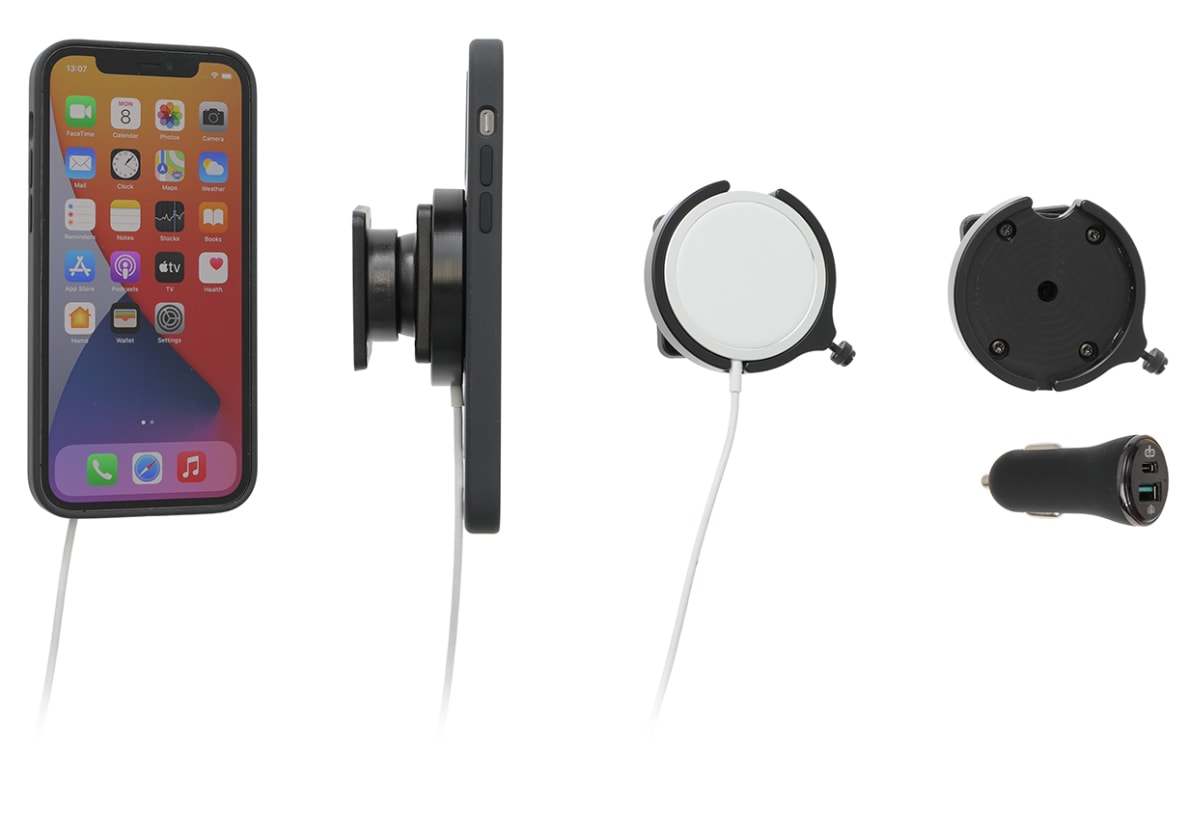 Mount with tilt swivel for Apple iPhone 14