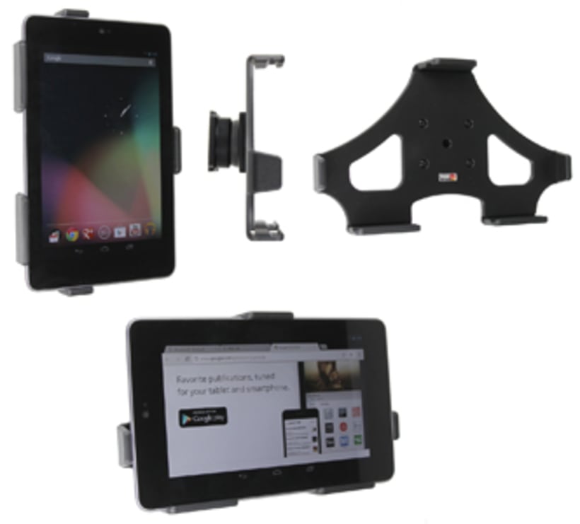 Passive holder with tilt swivel for Nexus 7