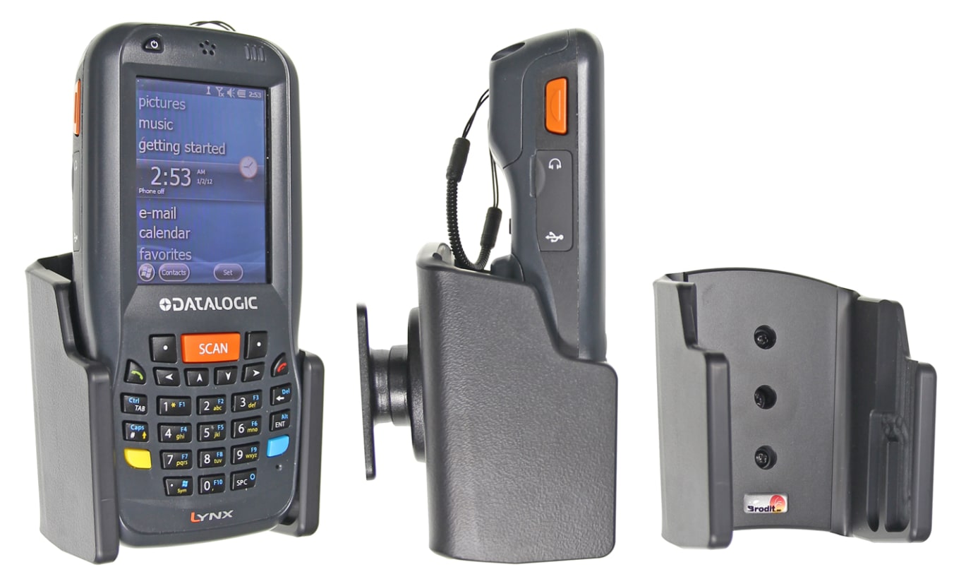 Passive holder with tilt swivel for Datalogic LYNX