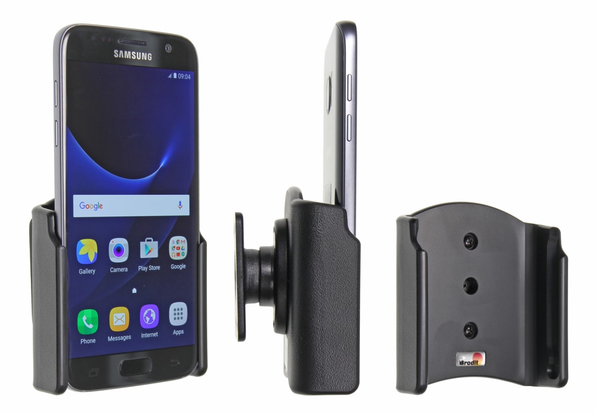Passive holder with tilt swivel for Samsung Galaxy S7