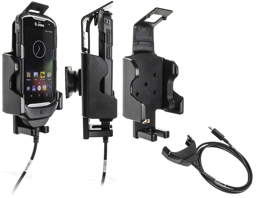 Passive holder with tilt swivel for Zebra TC56