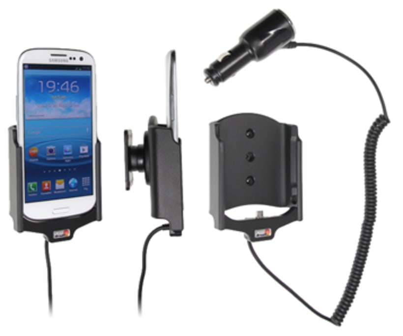 Active holder with cig-plug for Samsung Galaxy S III i9305