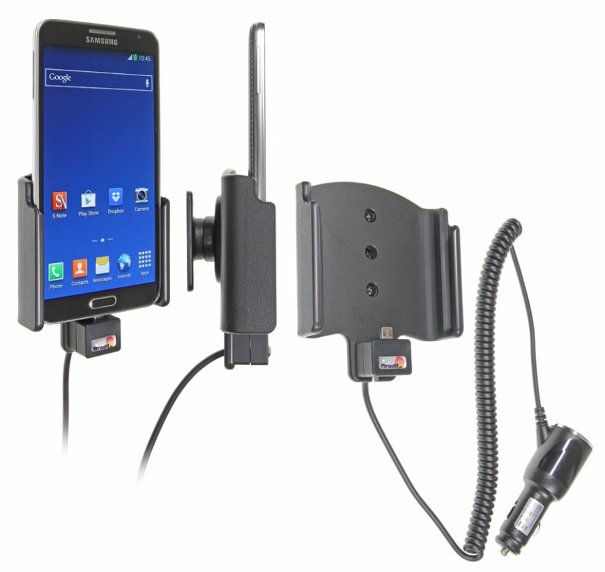 Active holder with cig-plug for Samsung Galaxy Note 3 Neo