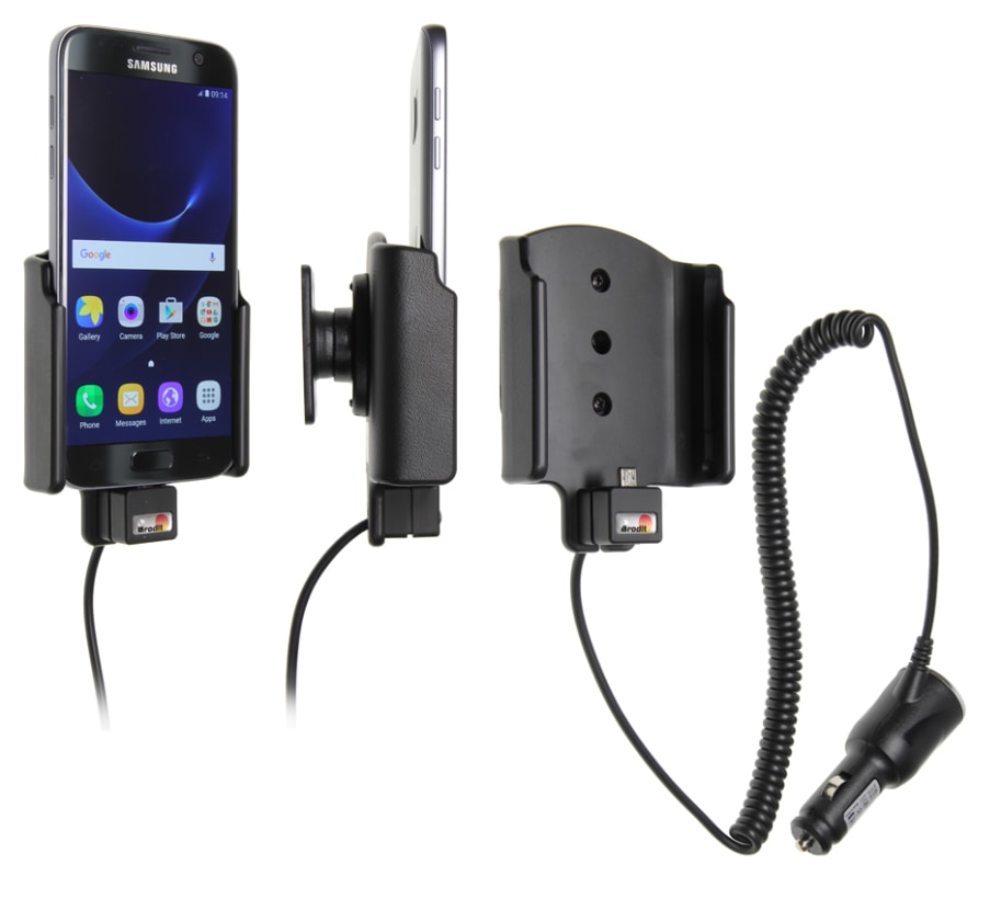 Active holder with cig-plug for Samsung Galaxy S7