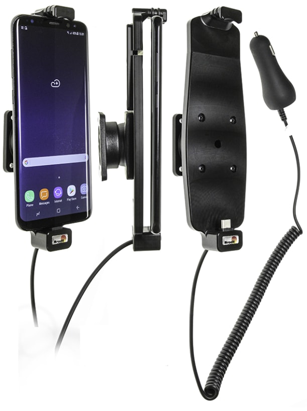 Active holder with cig-plug for Samsung Galaxy S8+