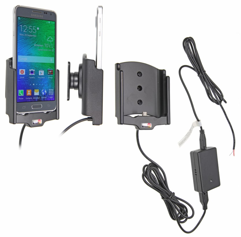 Active holder for fixed installation for Samsung Galaxy Alpha